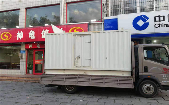 伊川出租发电机施工案例